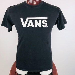 VANS Logo Black M T-Shirt